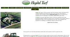 Desktop Screenshot of hogdalturf.com